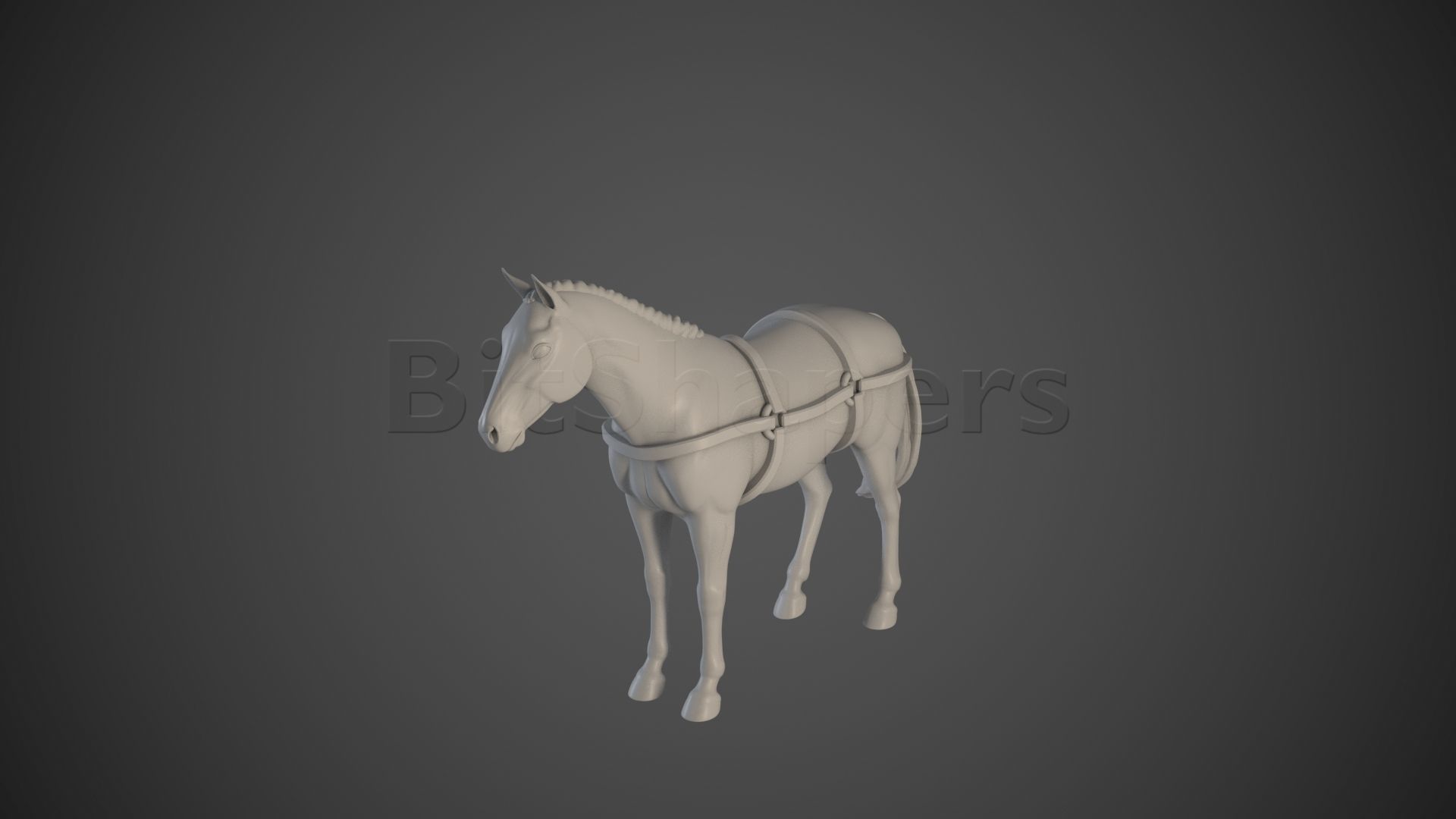 Jail Wagon with Slaves 3D print model_11