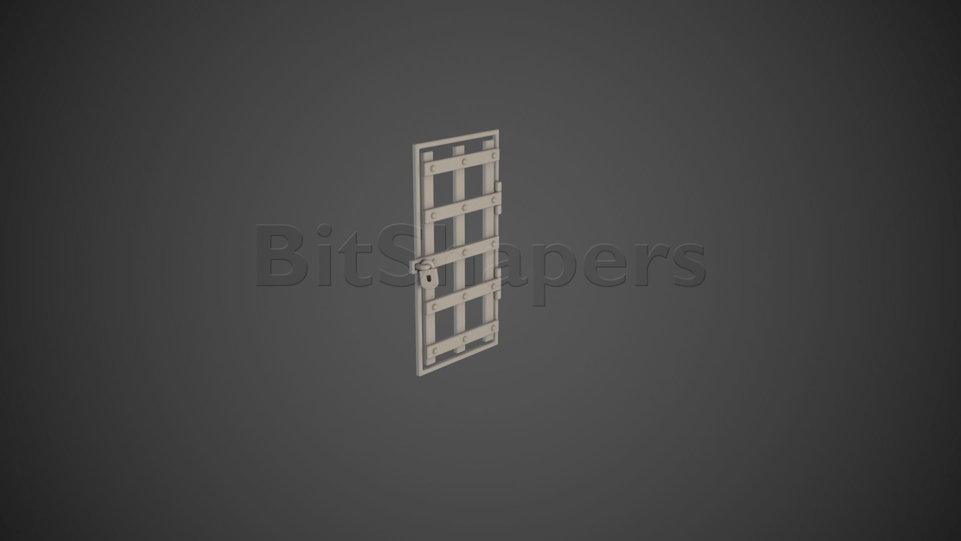 Jail Wagon with Slaves 3D print model_8