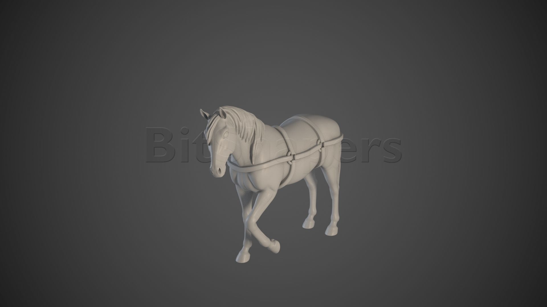 Jail Wagon with Slaves 3D print model_10