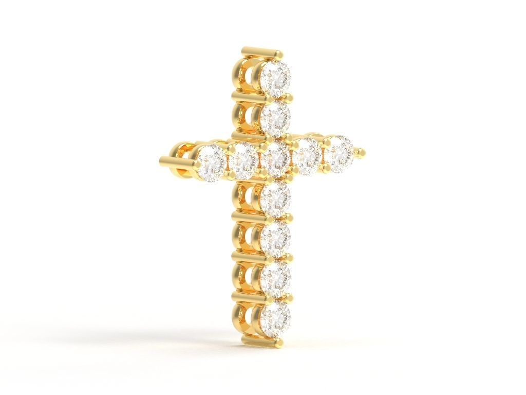 tiffany cross   3D print model_13