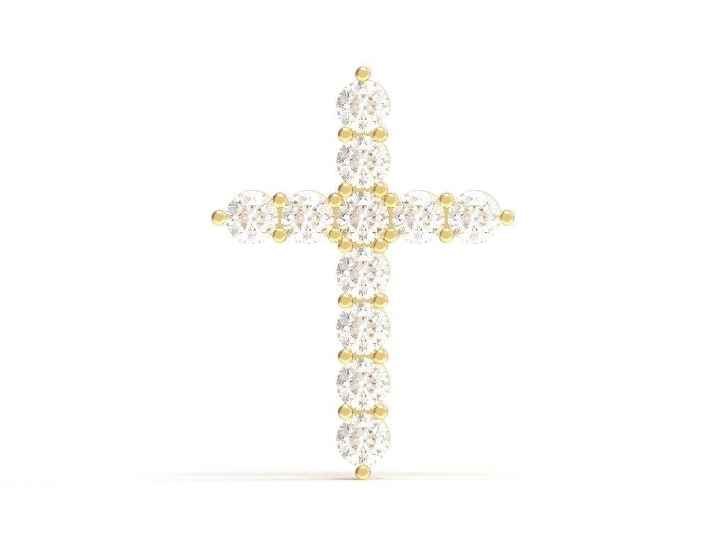 tiffany cross   3D print model_16