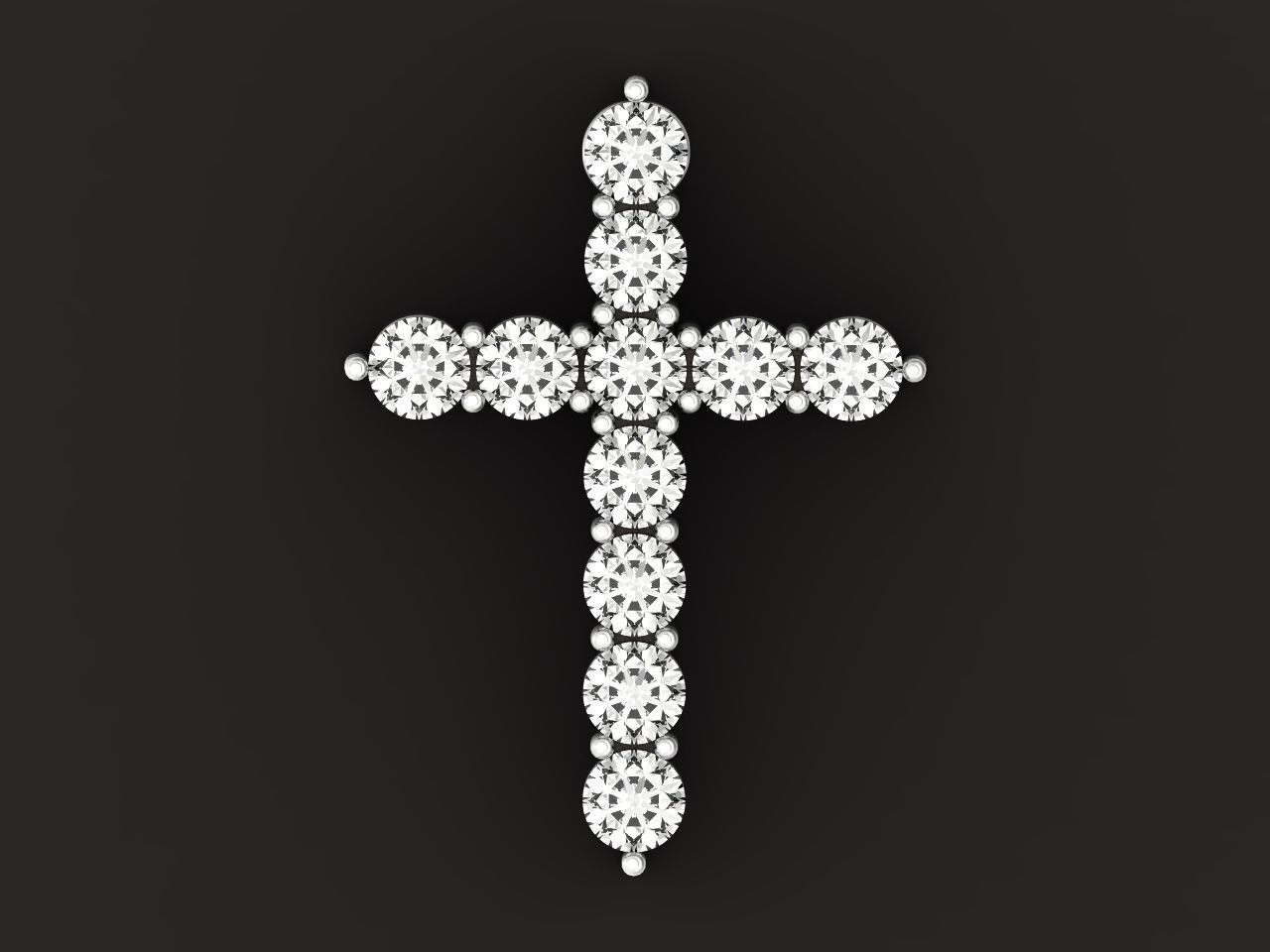 tiffany cross   3D print model_23