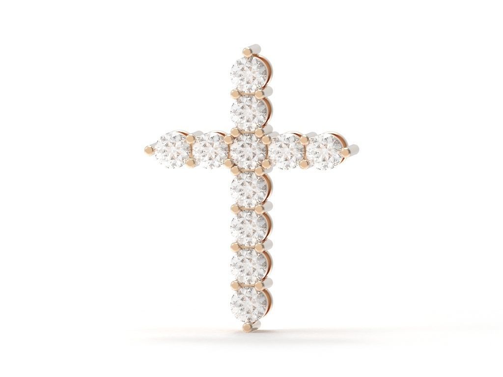 tiffany cross   3D print model_8