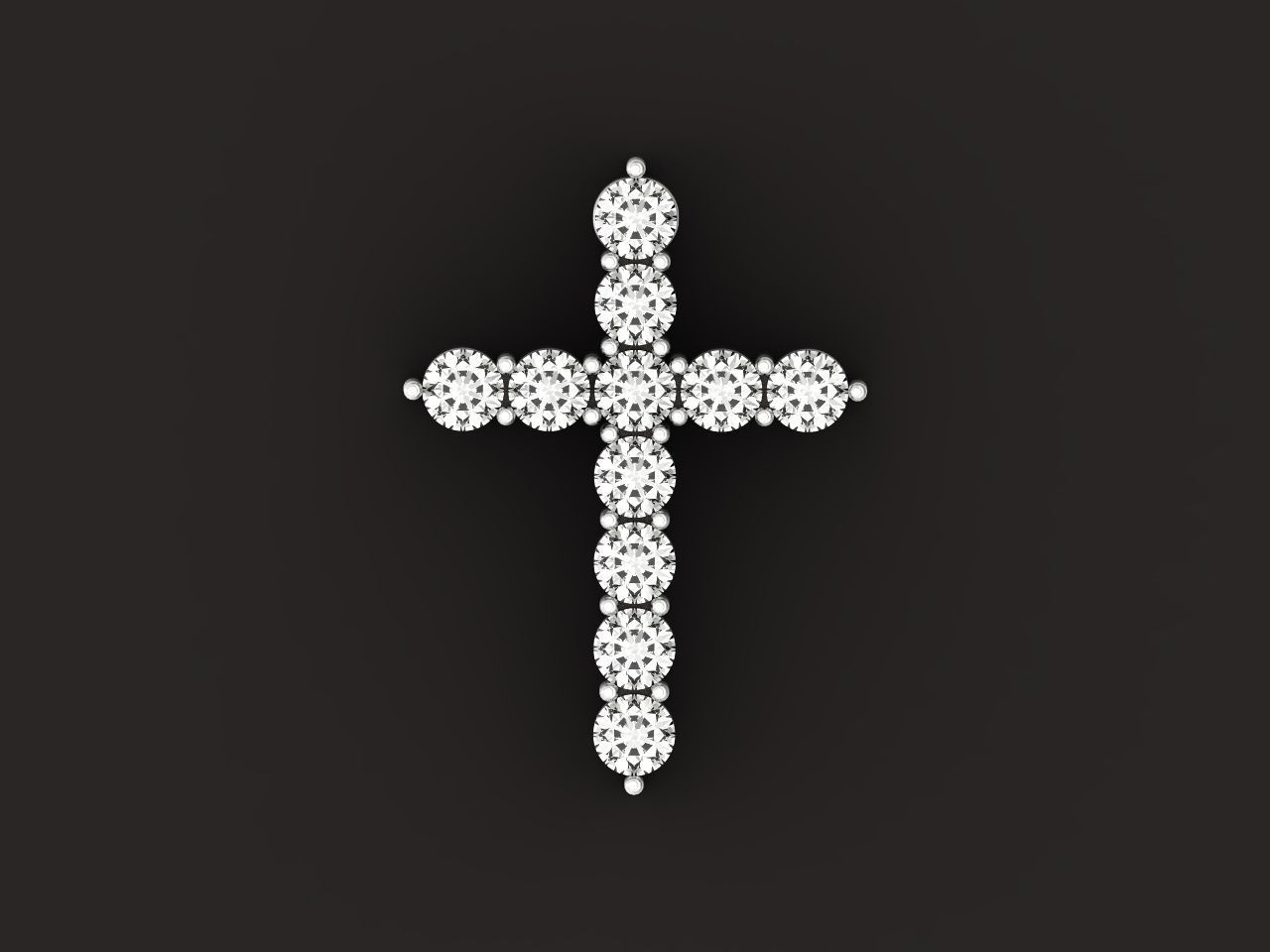 tiffany cross   3D print model_30