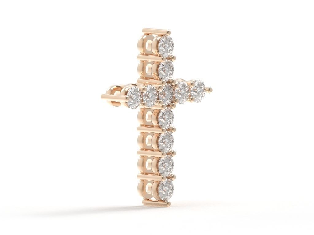 tiffany cross   3D print model_10