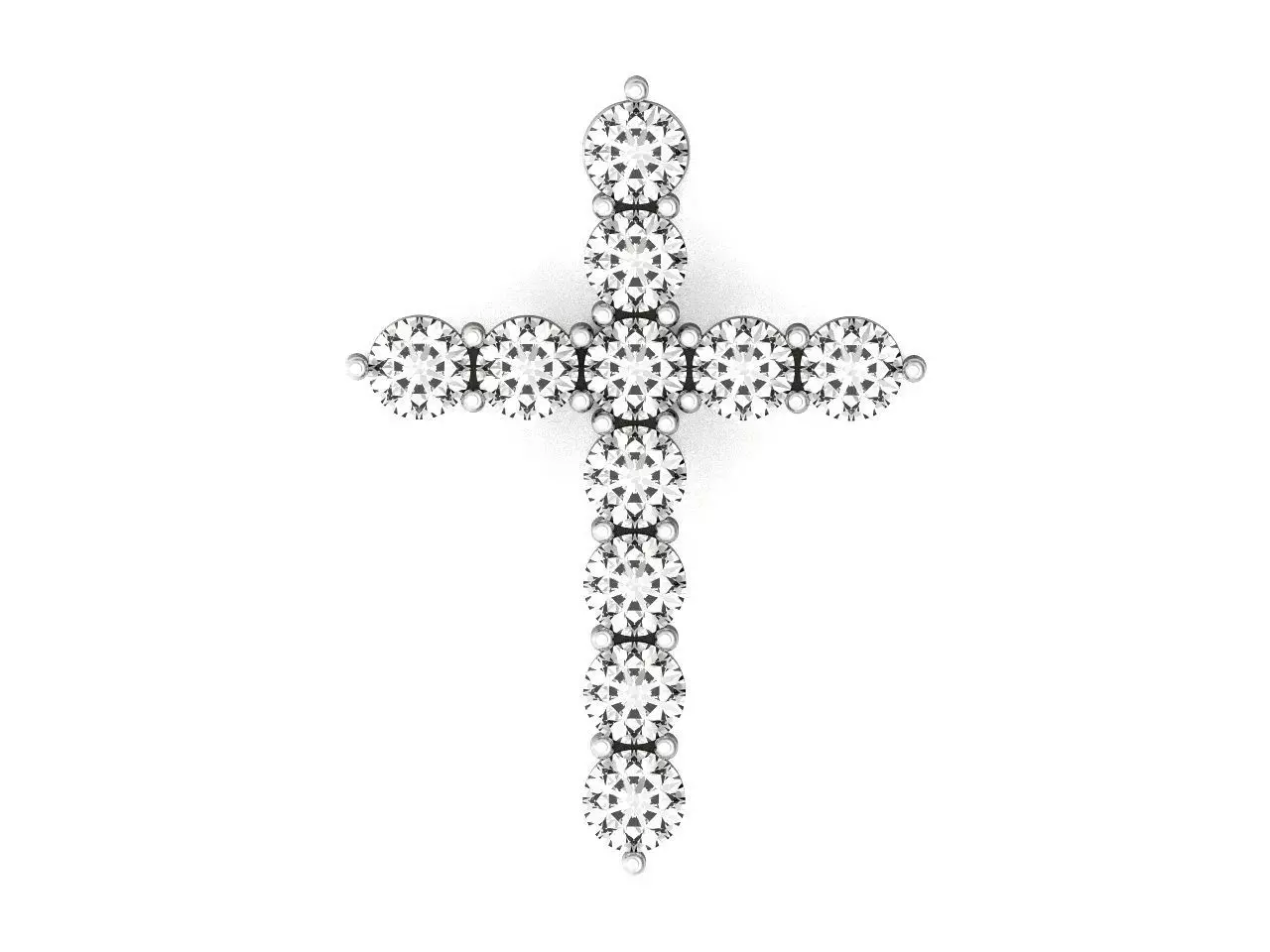 tiffany cross   3D print model_0