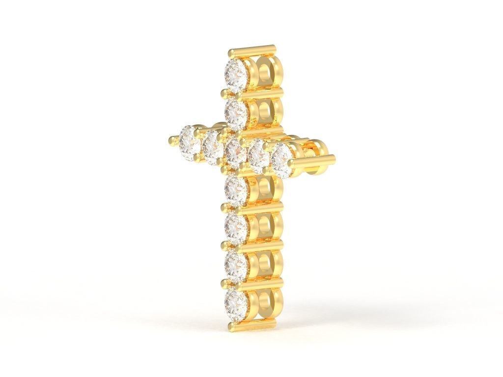 tiffany cross   3D print model_17