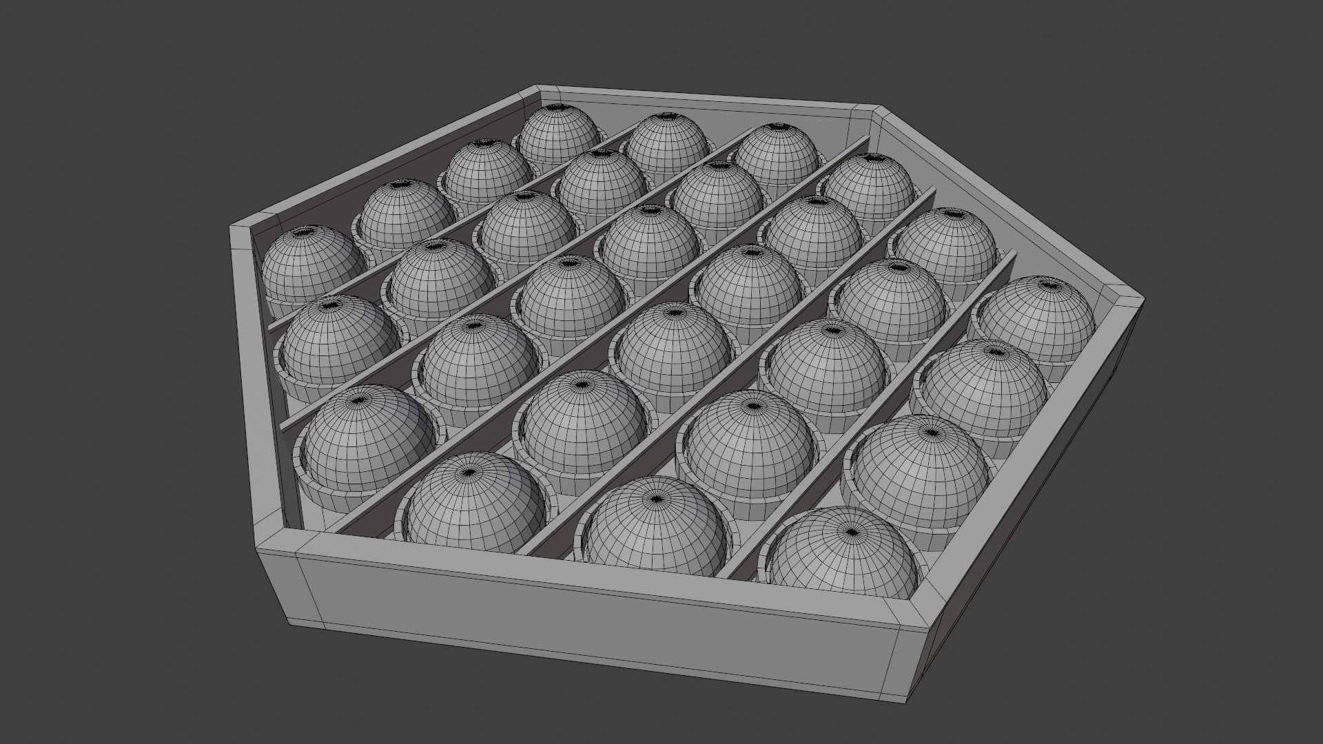 Pop-It Fidget Toy Set Low-poly 3D model_7