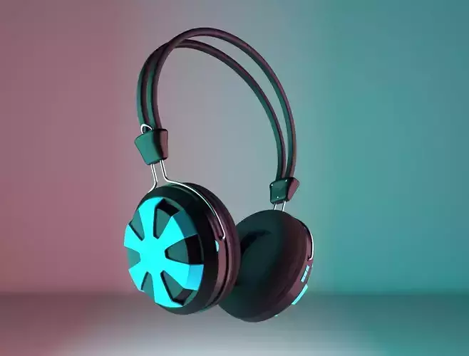 Head Phones 3D Royalty Free model