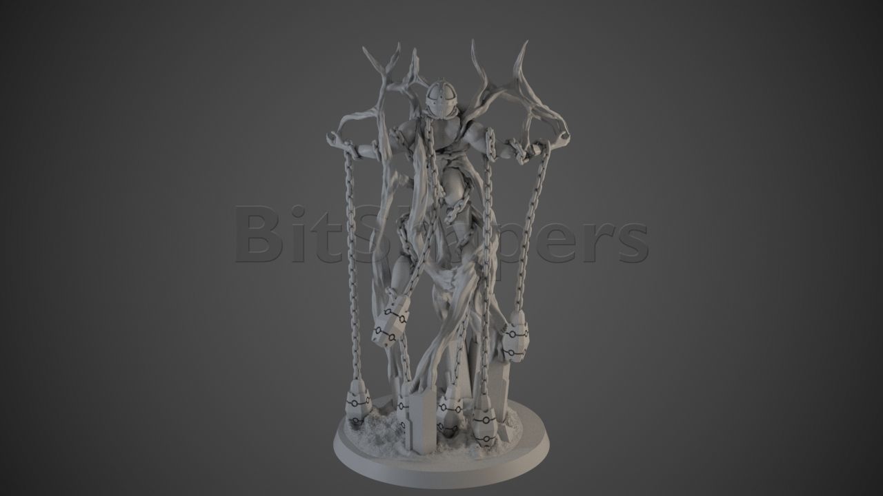Tormented Star God 3D print model_4