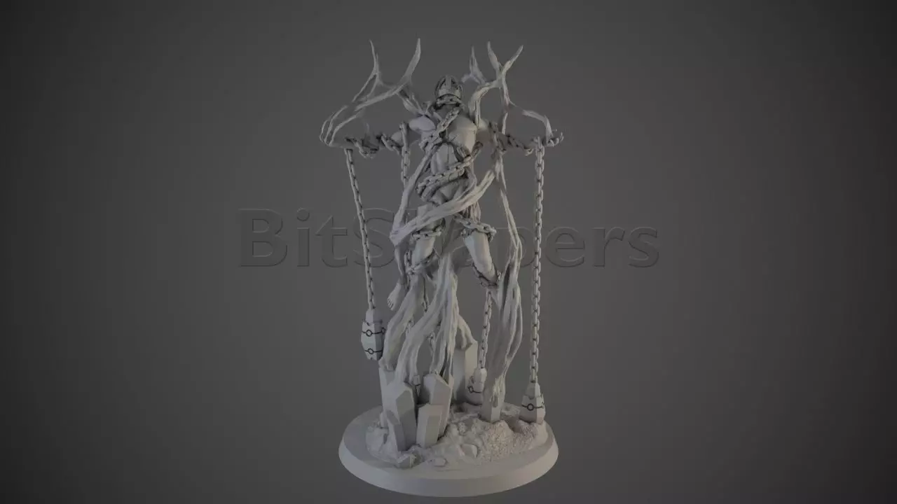 Tormented Star God 3D print model_0