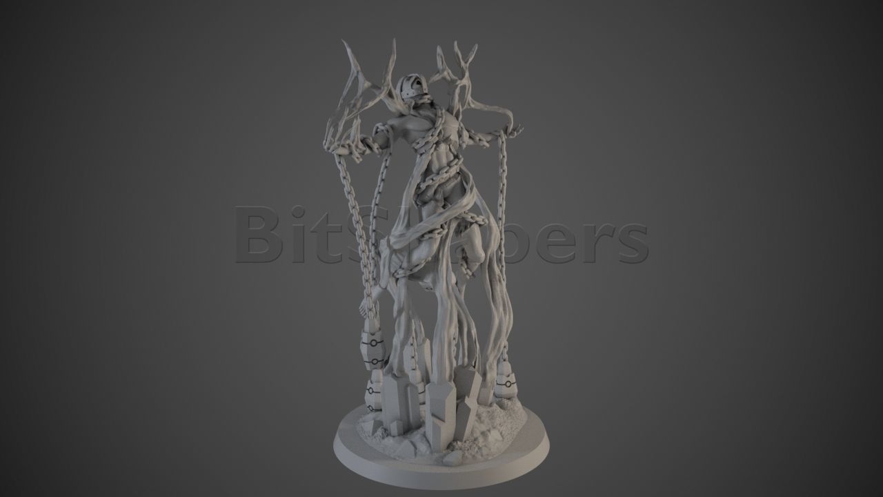 Tormented Star God 3D print model_7