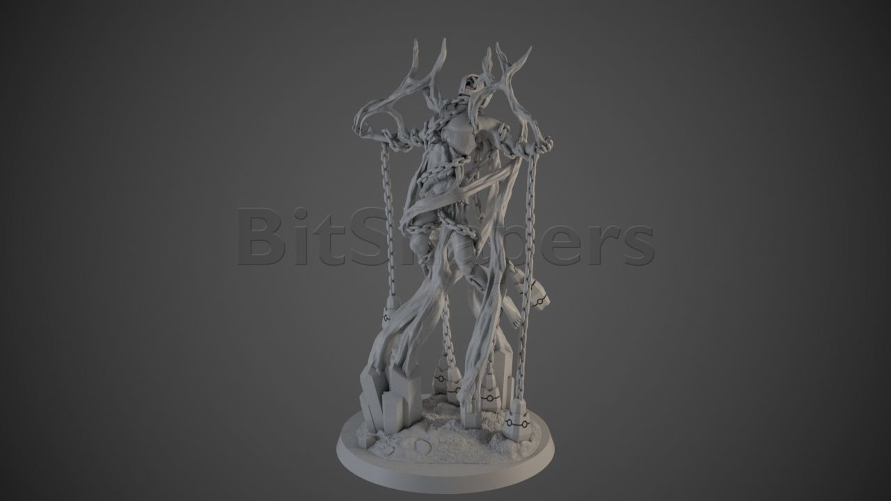 Tormented Star God 3D print model_2
