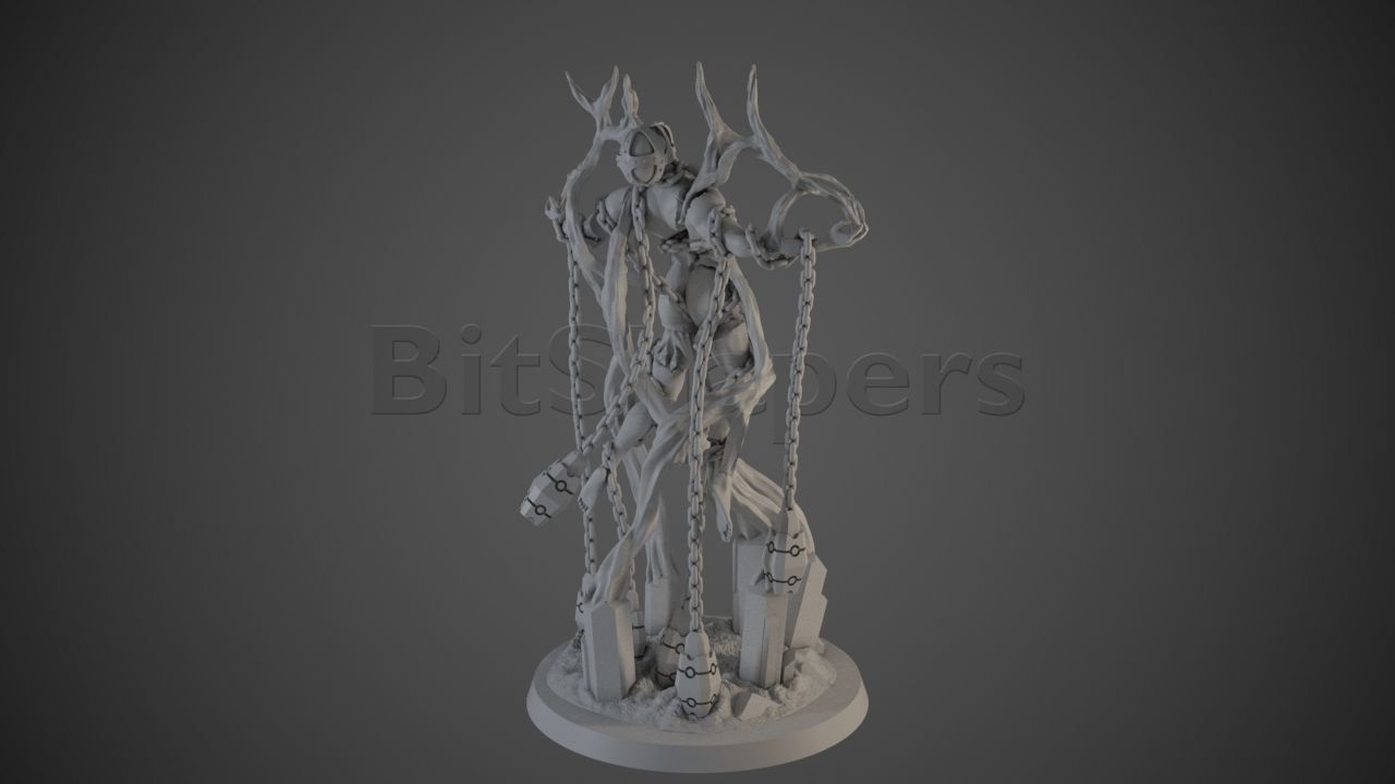 Tormented Star God 3D print model_5