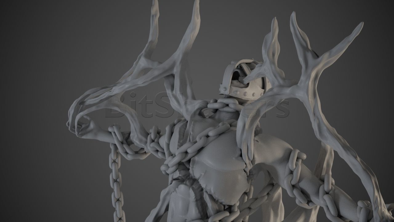 Tormented Star God 3D print model_3