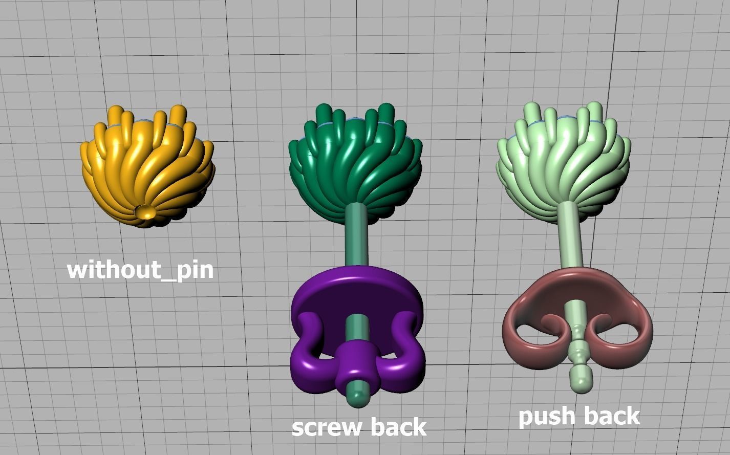 Bespoke Classic Ring and Stud Earrings Collection version3 _39