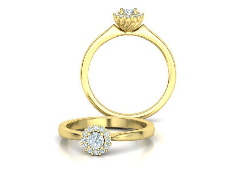 Bespoke Classic Ring and Stud Earrings Collection version3 _15