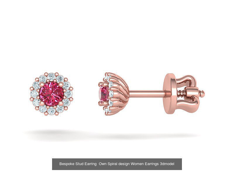 Bespoke Classic Ring and Stud Earrings Collection version3 _4