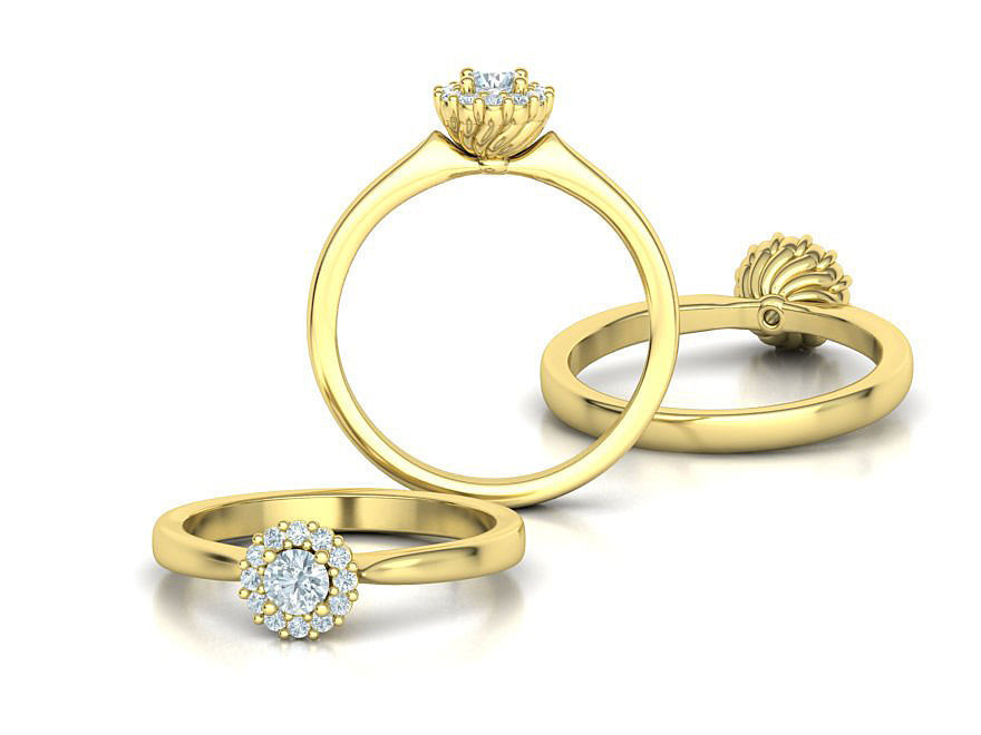 Bespoke Classic Ring and Stud Earrings Collection version3 _26