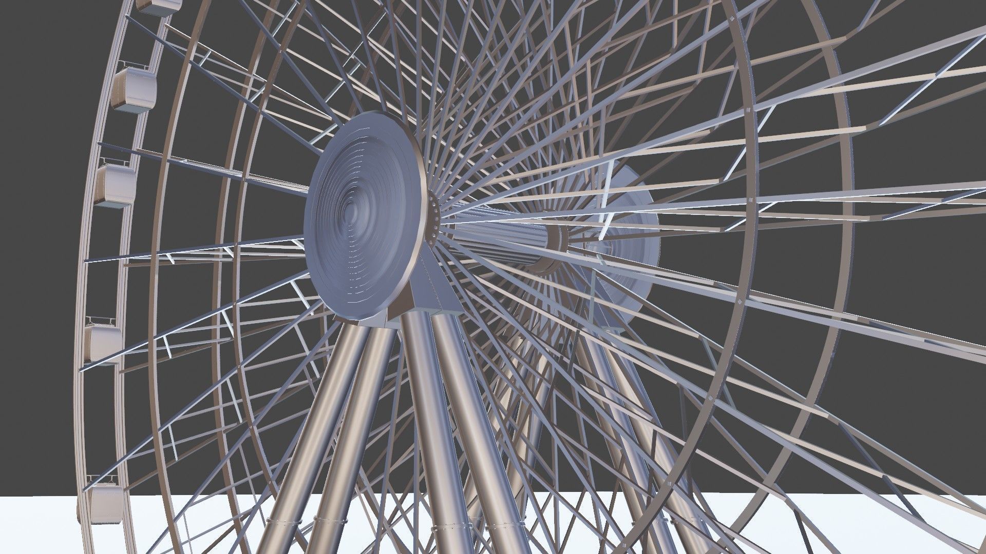 3d model ferris wheel 3D model_11