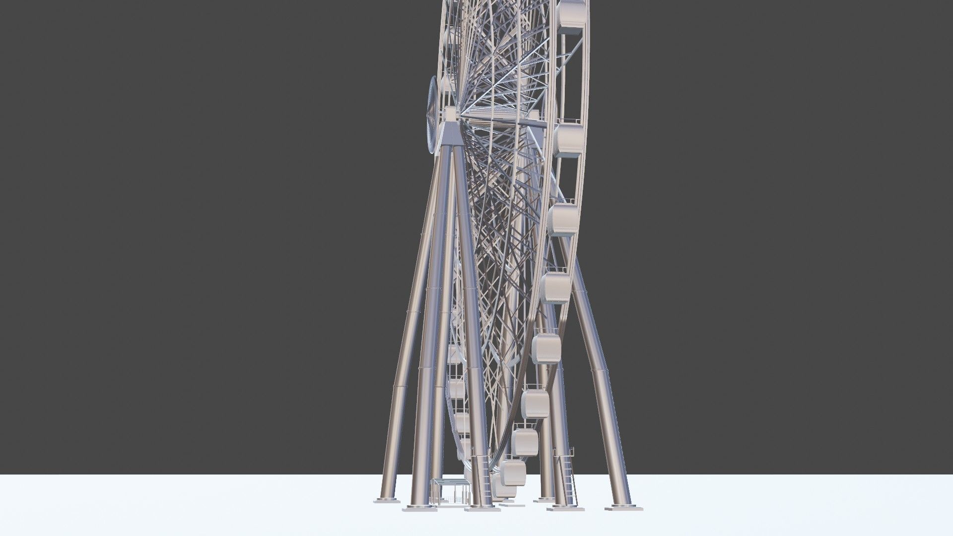 3d model ferris wheel 3D model_10