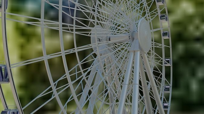 3d model ferris wheel 3D model
