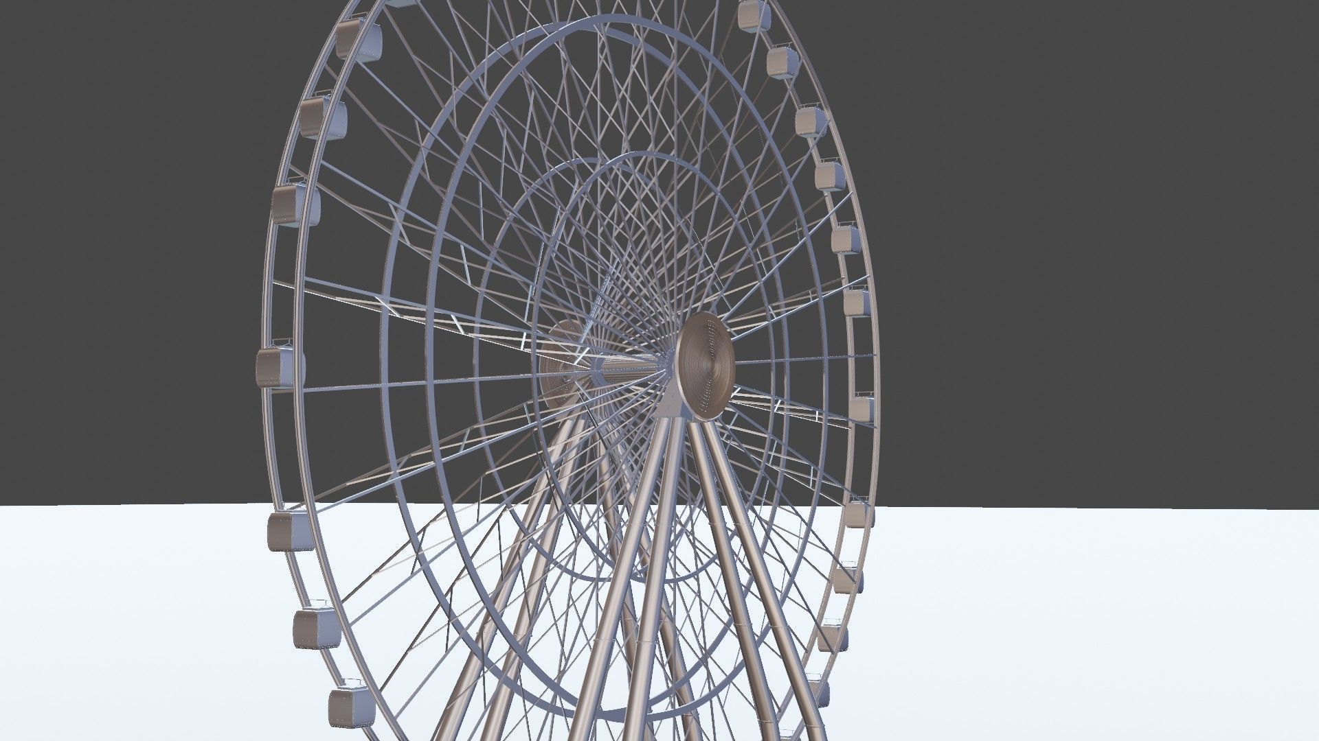 3d model ferris wheel 3D model_9