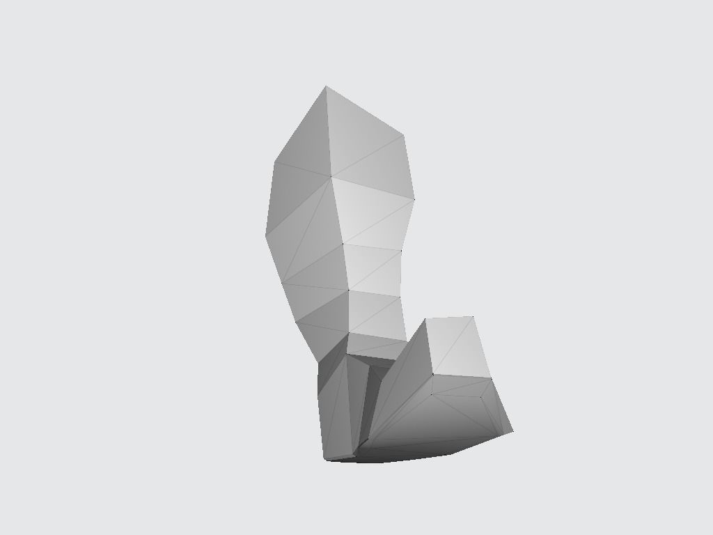 High Boot v2 Low-poly 3D model_16
