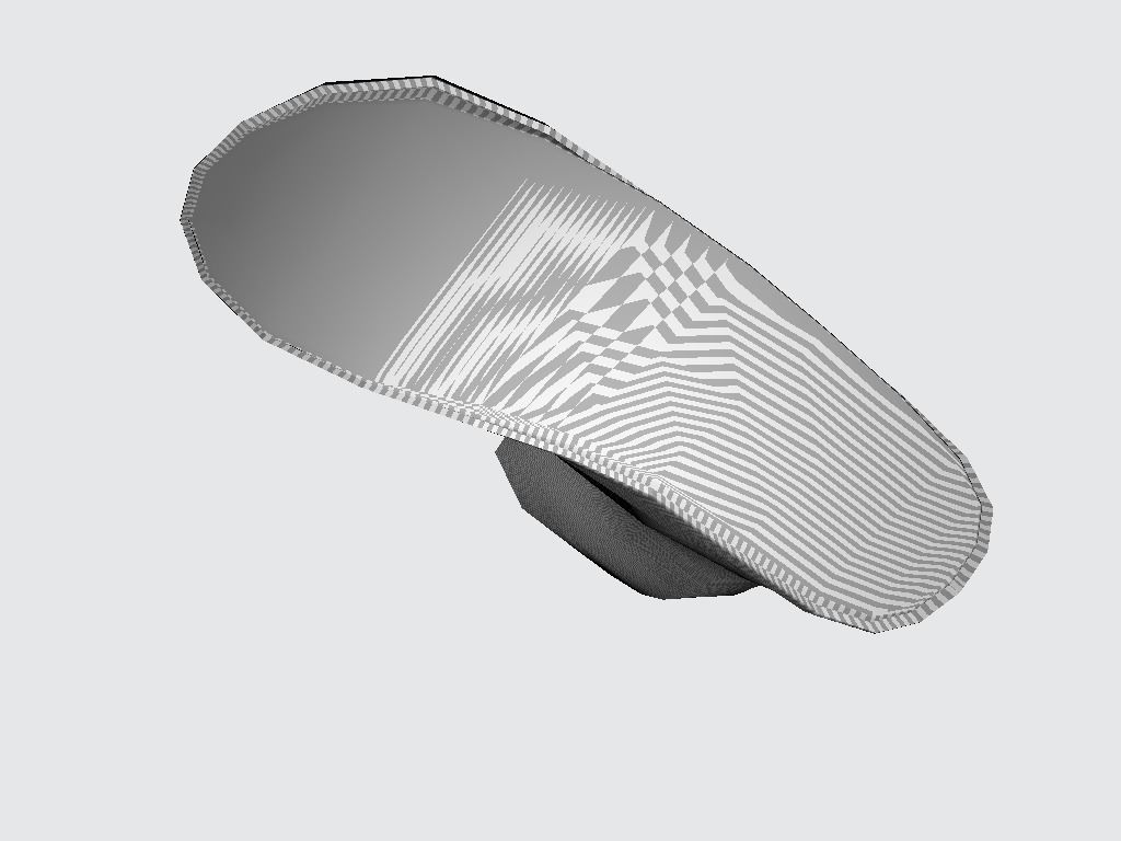 High Boot v3 Low-poly 3D model_7