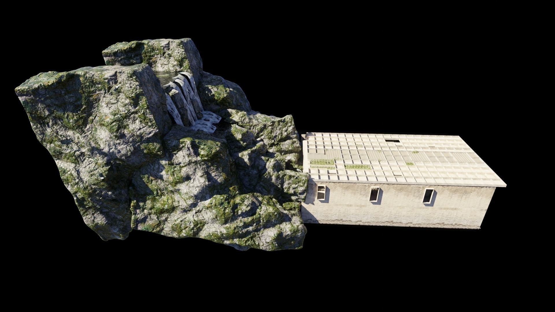 Sacred Tree Scene 3D model_8