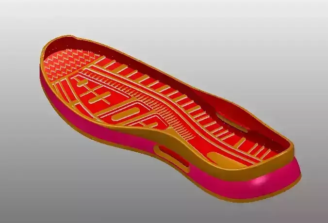 Man Shoes Model Single Color