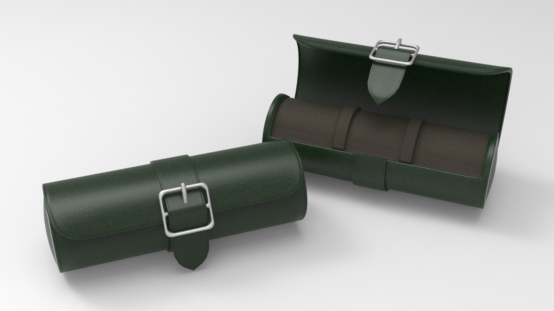 Triple Watch Roll Low-poly 3D model_4