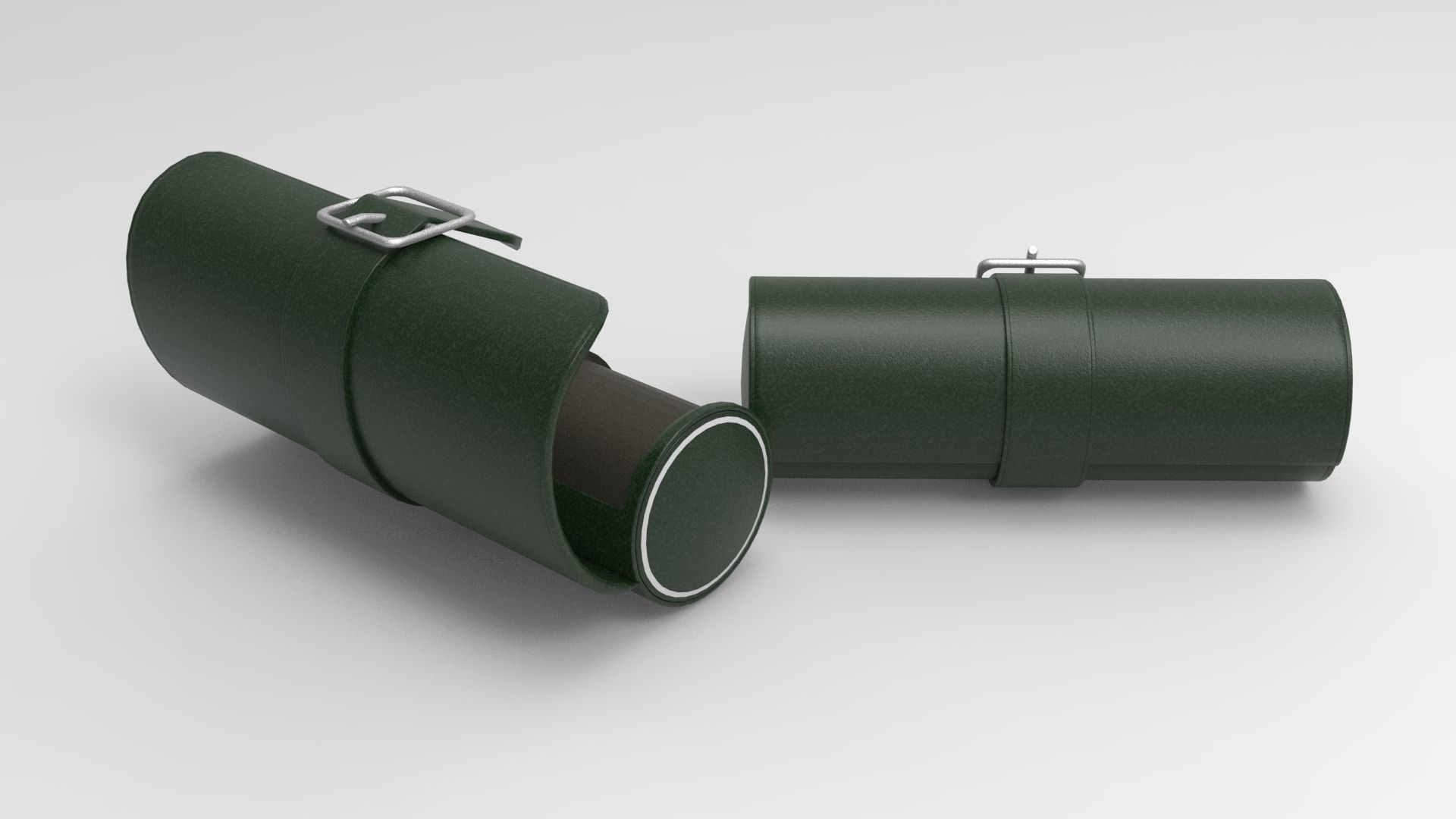 Triple Watch Roll Low-poly 3D model_2