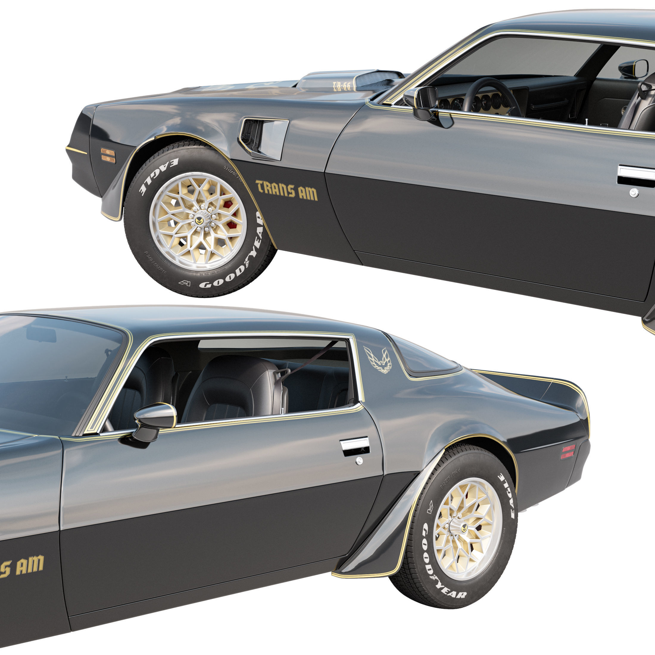 Pontiac Firebird Trans Am 1977 3D model_5