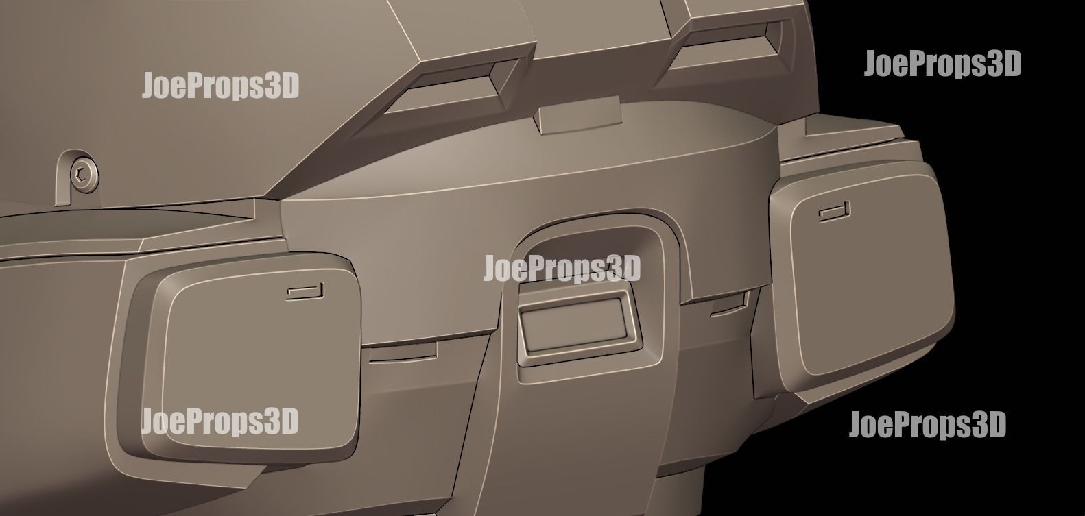 HIGHLY ACCURATE Halo Infinite Mark 7 Helmet 3D print model_9