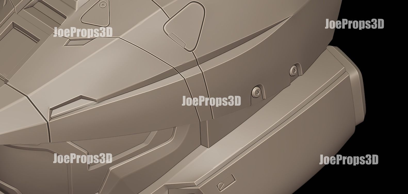 HIGHLY ACCURATE Halo Infinite Mark 7 Helmet 3D print model_8