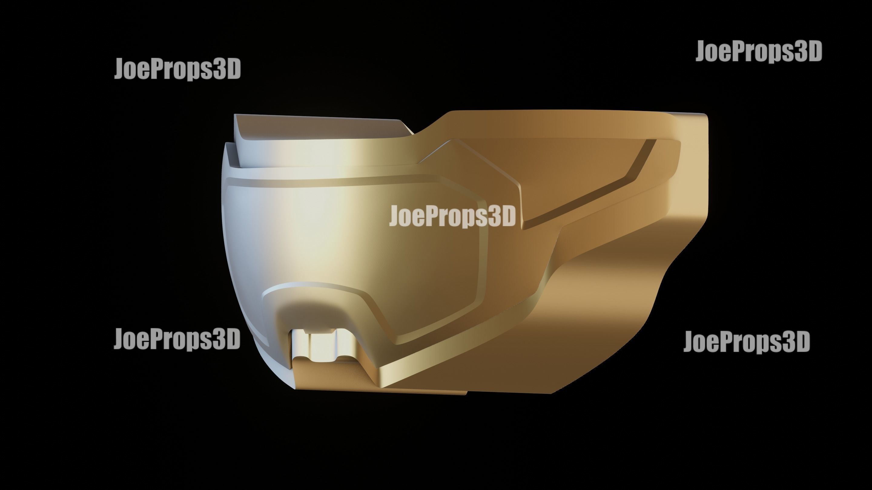 HIGHLY ACCURATE Halo Infinite Mark 7 Helmet 3D print model_11