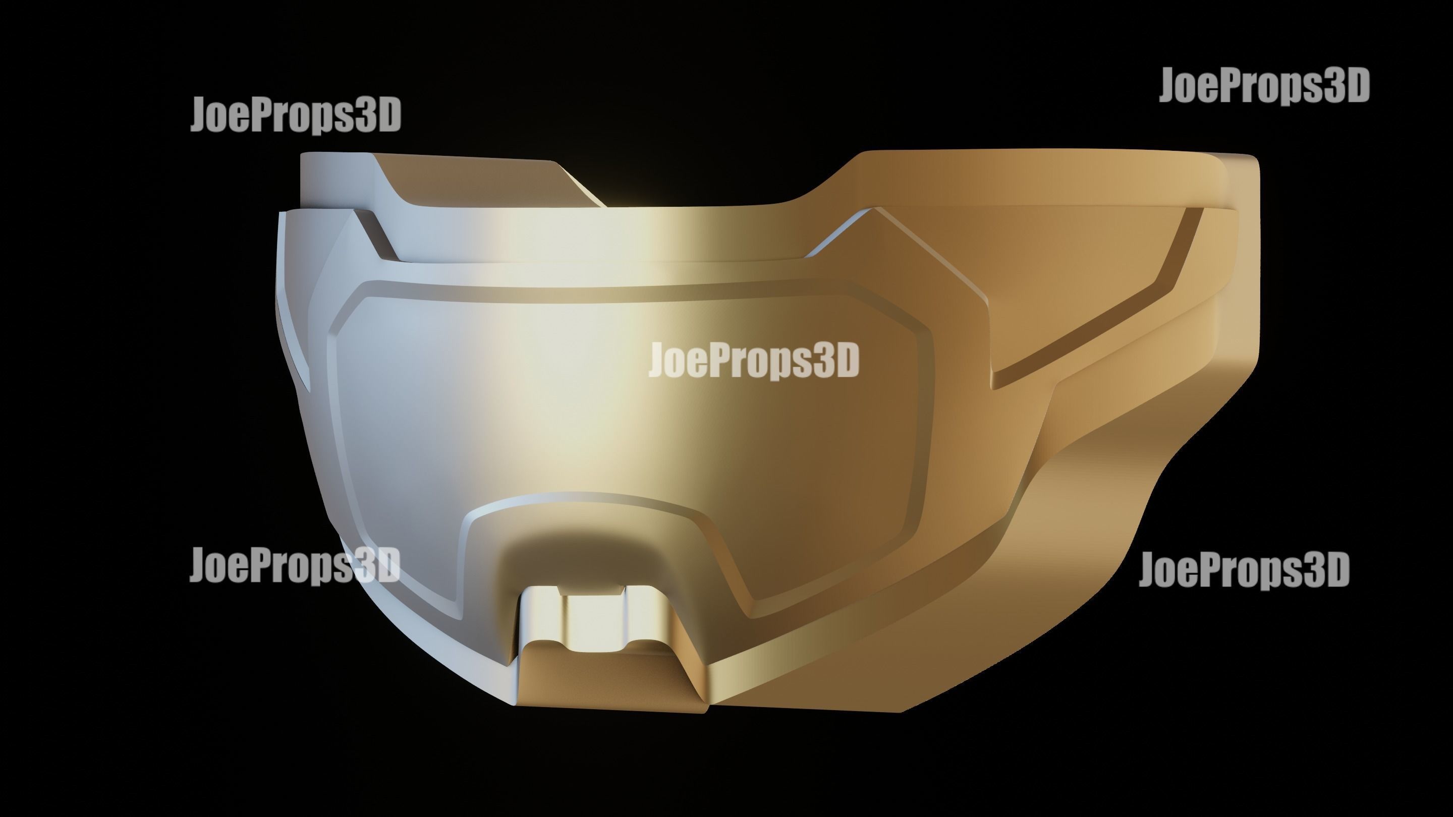 HIGHLY ACCURATE Halo Infinite Mark 7 Helmet 3D print model_10