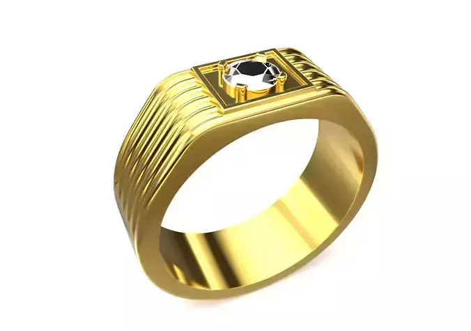 Gents Ring Gold