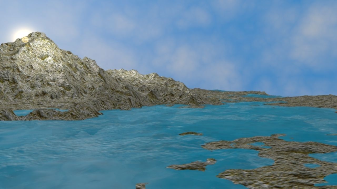 NMA Island Rock 001 Rough Preset 02 Low-poly 3D model_2