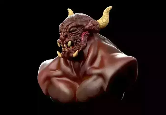 demon bust