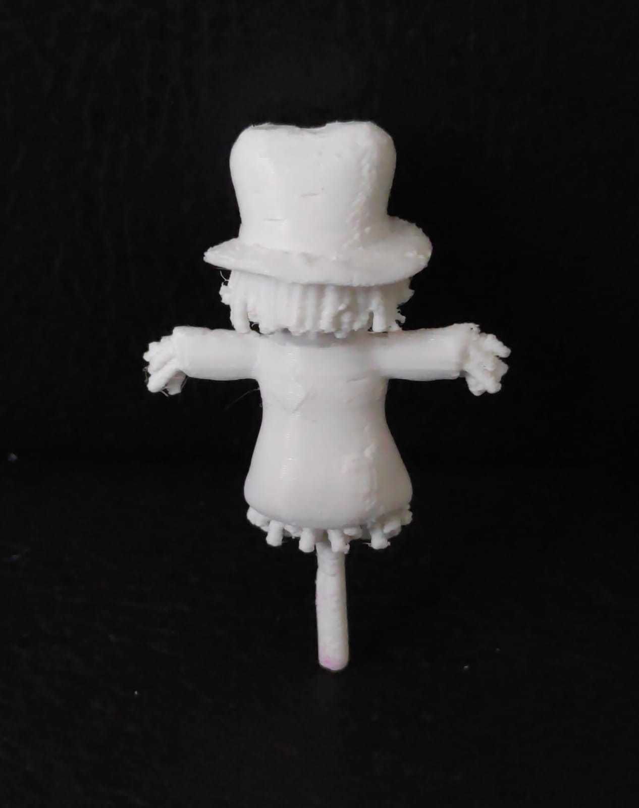 Cute Scarecrow 3D print model_6