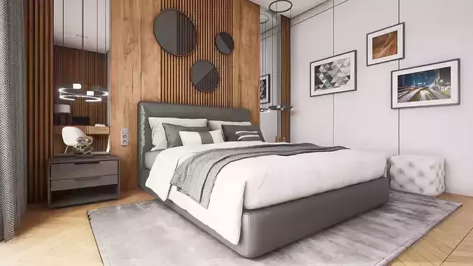 HQ ArchViz Bedroom Vol 1