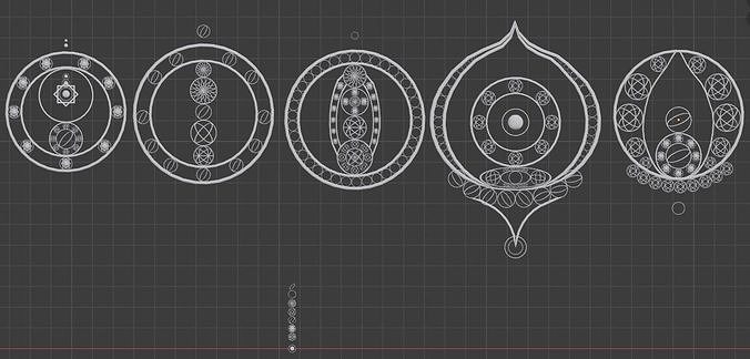 esoteric Buddhism SIGN Free 3D model