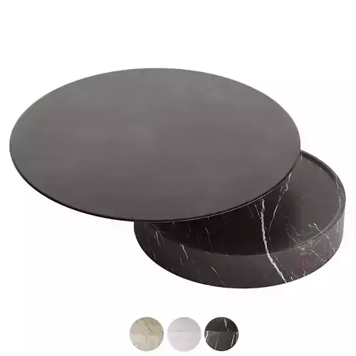 DE LA ESPADA LAUREL COFFEE TABLE IN MARBLE Low-poly 3D model