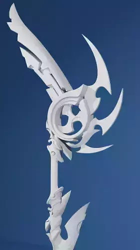 Thundering Pulse -NOT GAME EXPORT- Genshin Impact 3D print model