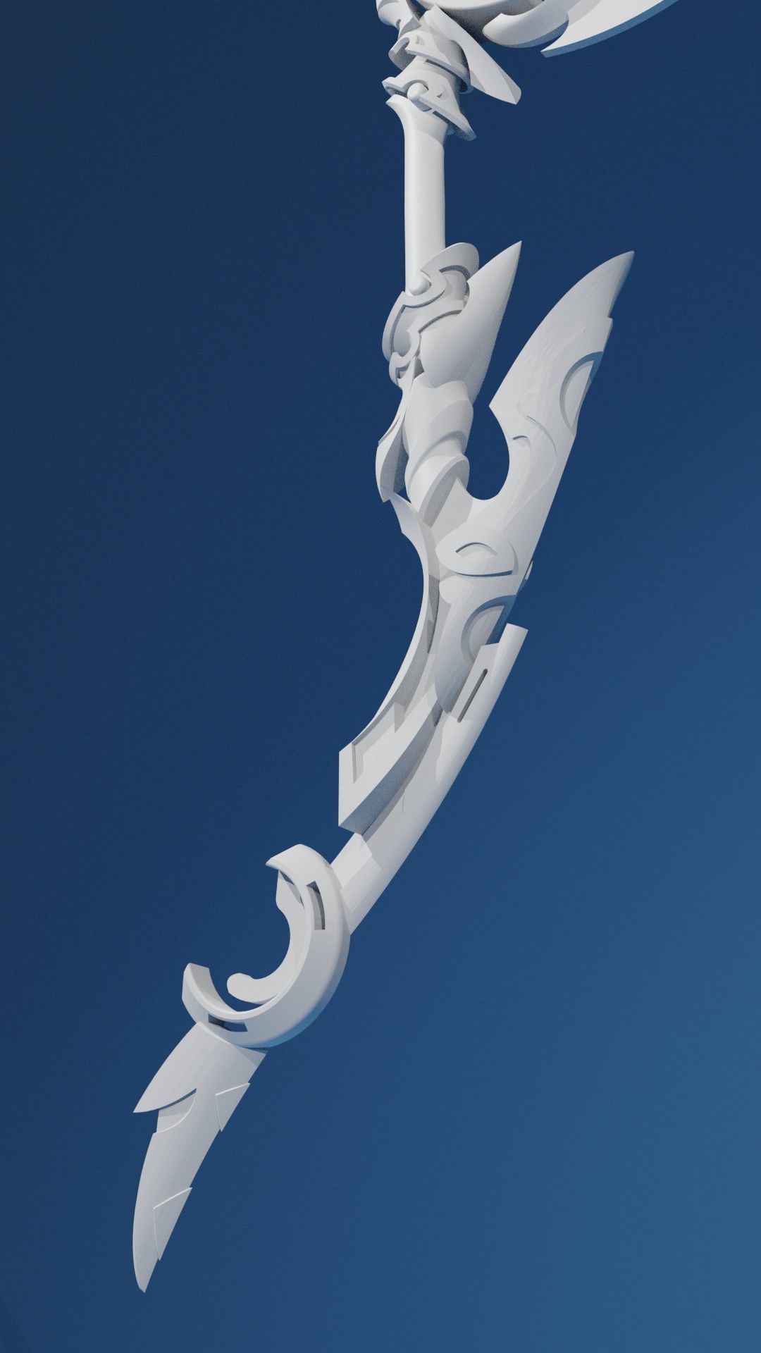 Thundering Pulse -NOT GAME EXPORT- Genshin Impact 3D print model 3D print model_3