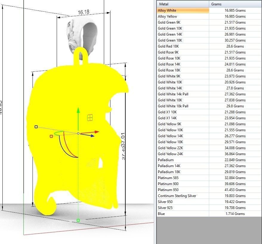 spartan Corinthian  Greek  helmet pendant  3D print model_4