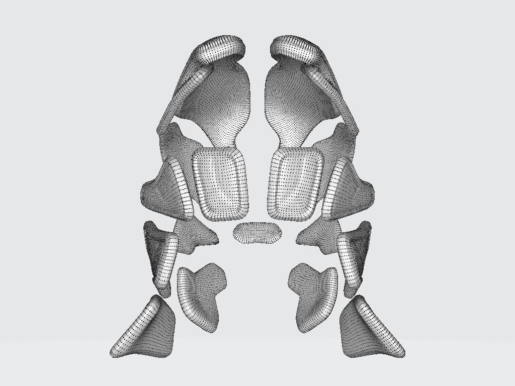 Helmet Armor 3D model_20