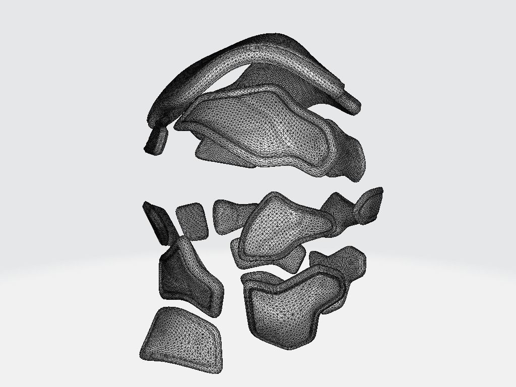 Helmet Armor 3D model_11